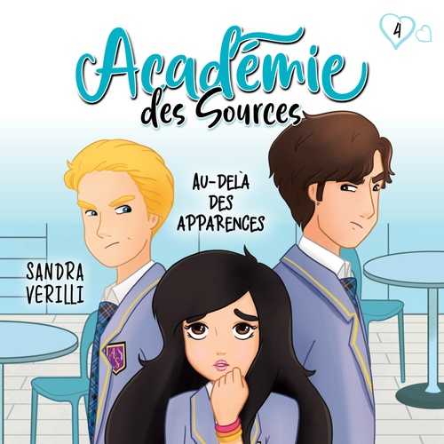 audiobook cover of L'académie des sources Tome 4, by Sandra Verilli