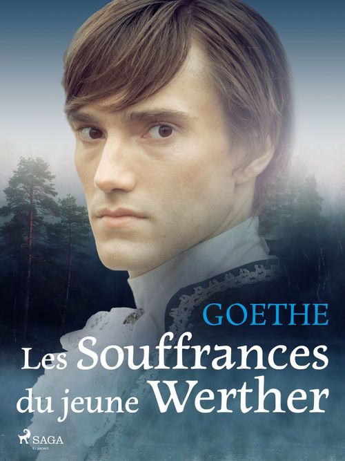 ebook cover of Les Souffrances du jeune Werther, by Johann Wolfgang von Goethe