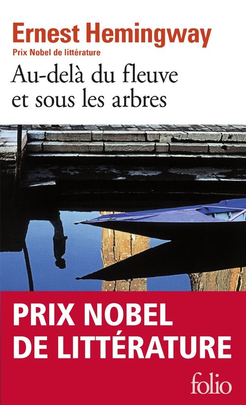 ebook cover of Au-delà du fleuve et sous les arbres, by Ernest Hemingway