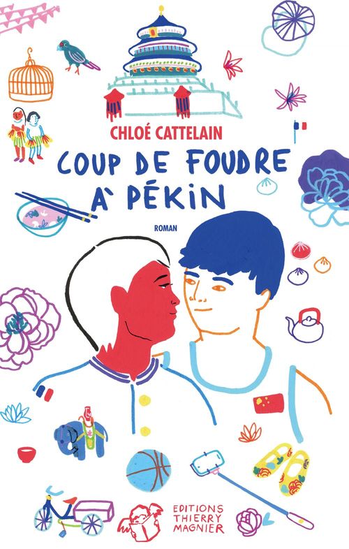Couverture ebook de Coup de foudre à Pékin, de Chloé Cattelain