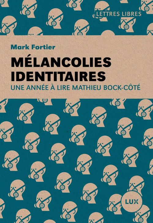 ebook cover of Mélancolies identitaires, by Mark Fortier
