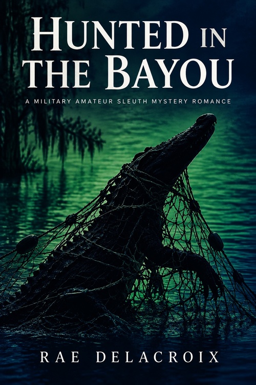 Couverture ebook de Hunted in the Bayou, de Rae Delacroix