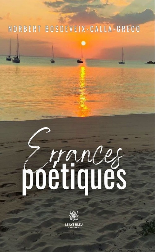 Couverture ebook de Errances poétiques, de Norbert Bosdeveix-Calla-Greco