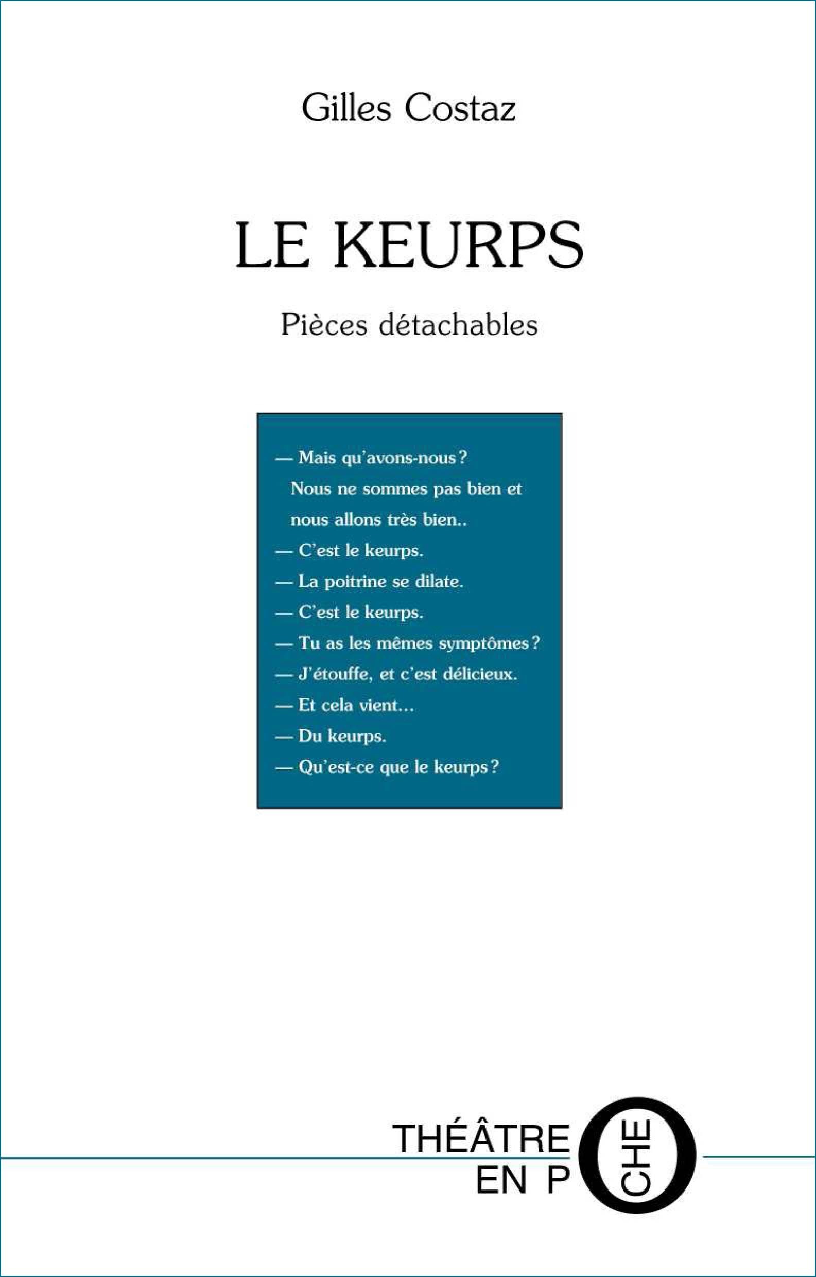 ebook cover of Le Keurps, by Gilles Costaz