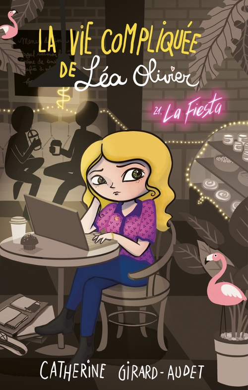 ebook cover of La Vie compliquée de Léa Olivier T21, by Catherine Girard Audet