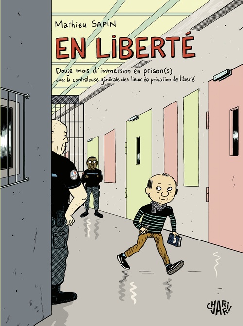 ebook cover of En Liberté, by Mathieu Sapin