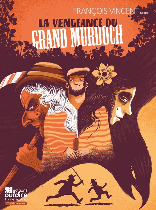 audiobook cover of La vengeance du Grand Murdoch, by François Vincent