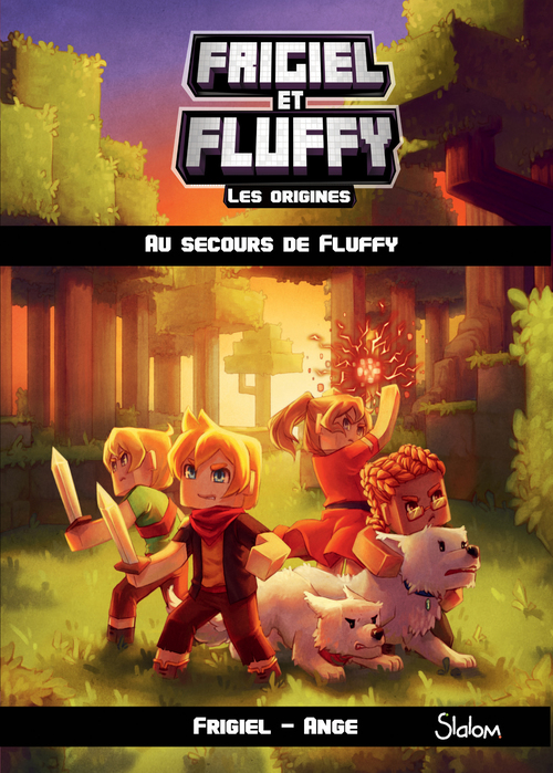 Couverture ebook de Frigiel et Fluffy les origines - Tome 2 Au secours de Fluffy, de Ange, Frigiel