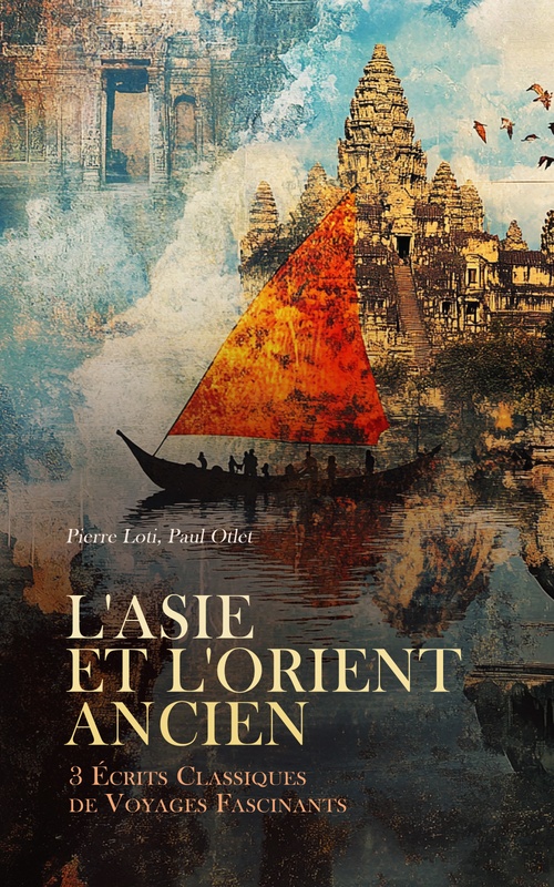 Couverture ebook de L'Asie et l'Orient Ancien : 3 Écrits Classiques de Voyages Fascinants, de Paul Otlet, Pierre Loti