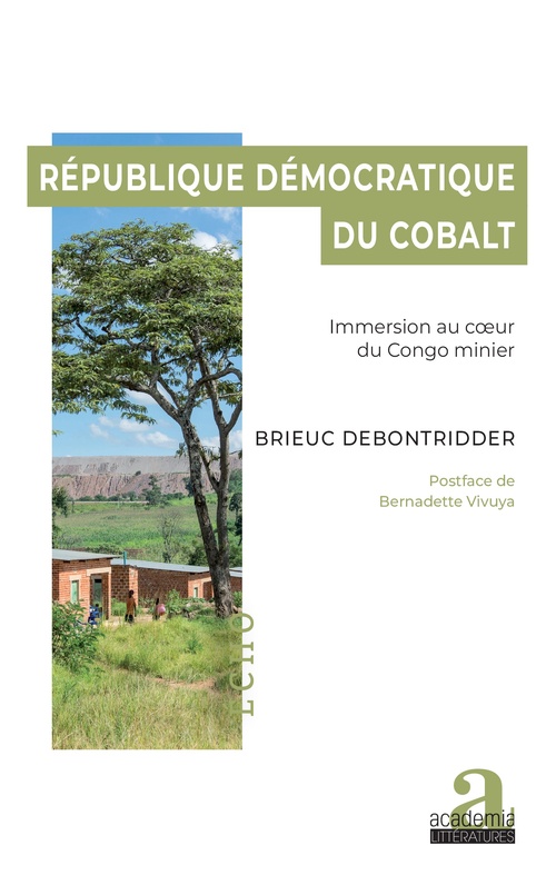 Couverture ebook de République démocratique du cobalt, de Brieuc Debontridder