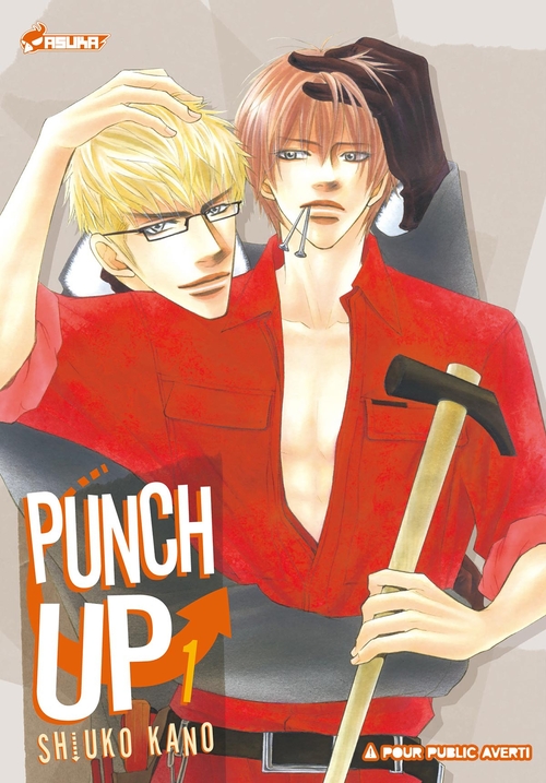 Couverture ebook de Punch Up T01, de Shiuko Kano