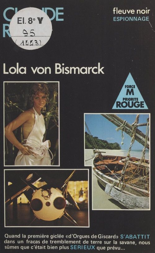 Couverture ebook de Lola von Bismarck, de Claude Rank