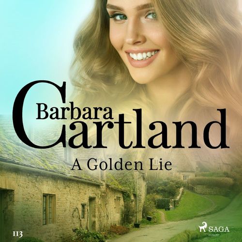 Couverture audiobook de A Golden Lie (Barbara Cartland´s Pink Collection 113), de Barbara Cartland