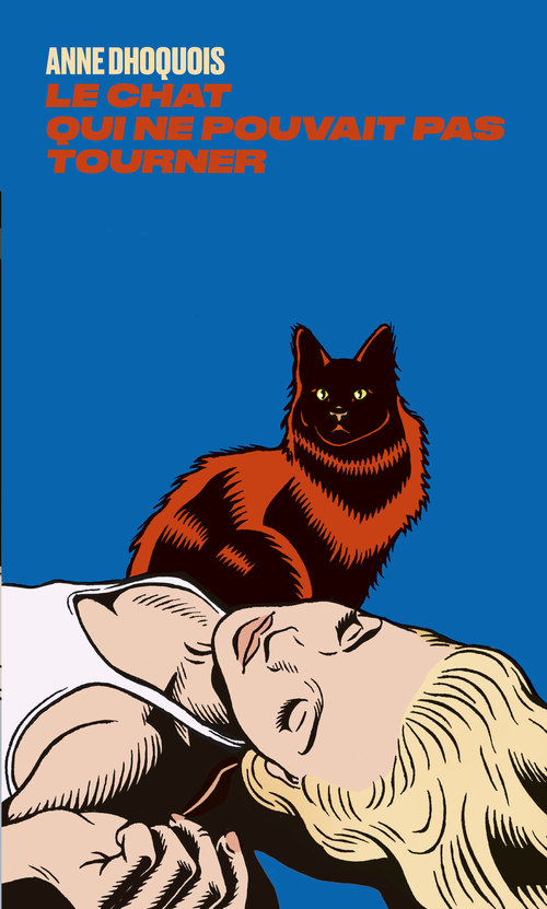 Couverture ebook de Le Chat qui ne pouvait pas tourner, de Anne Dhoquois
