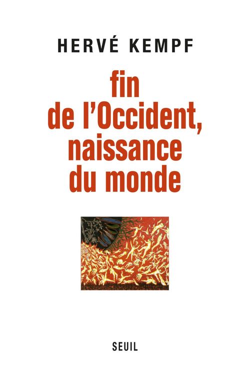 ebook cover of Fin de l'Occident, naissance du monde, by Hervé Kempf