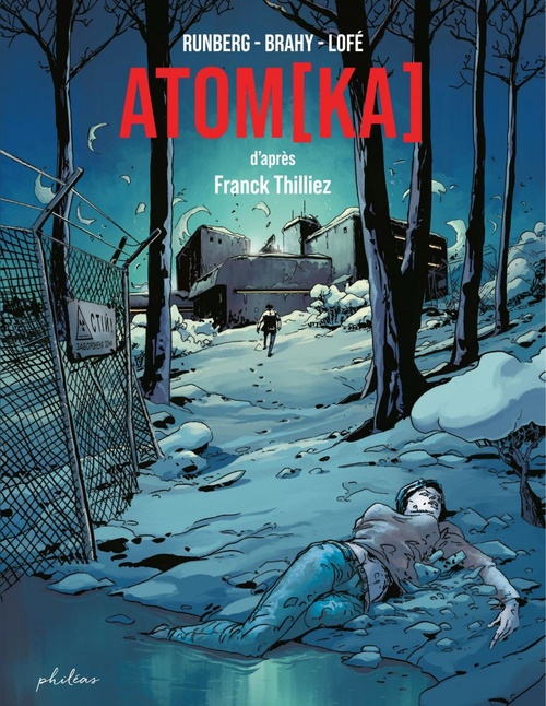 Couverture ebook de Atomka, de Franck Thilliez, Luc Brahy