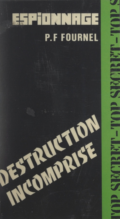 Couverture ebook de Destruction incomprise, de P.-Franck Fournel