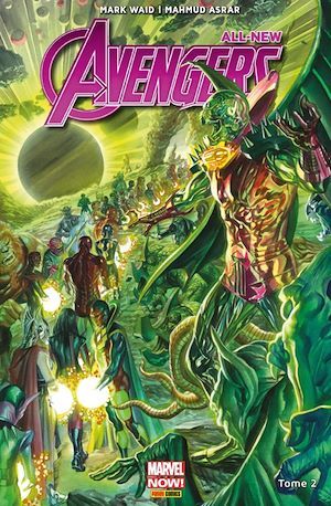 ebook cover of All-New Avengers (2016) T02, by Mark Waid, Mahmud Asrar, Alan Davis