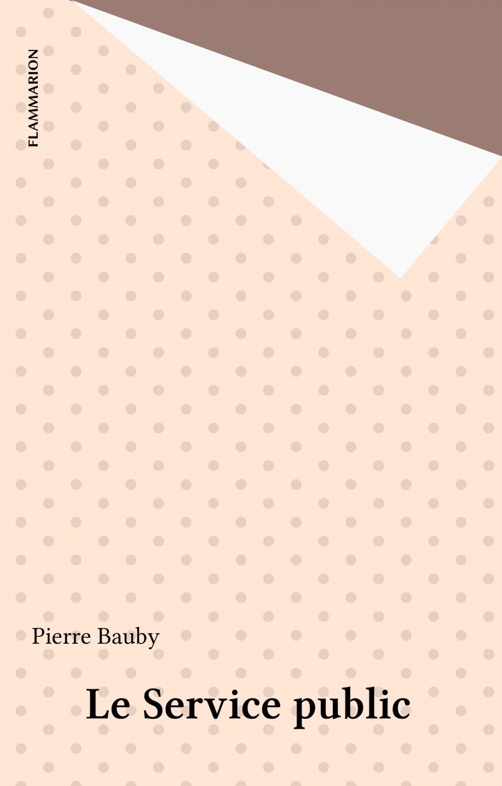 Couverture ebook de Le Service public, de Pierre Bauby