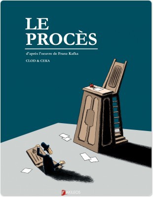 ebook cover of Le Procès, by Céka, Clod