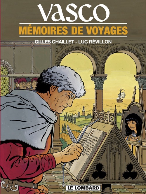 ebook cover of Vasco - Tome 16 - Mémoires de voyages, by Gilles Chaillet