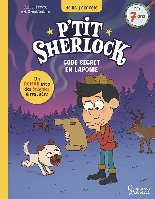 Couverture ebook de Code secret en Laponie, de Pascal Prévôt