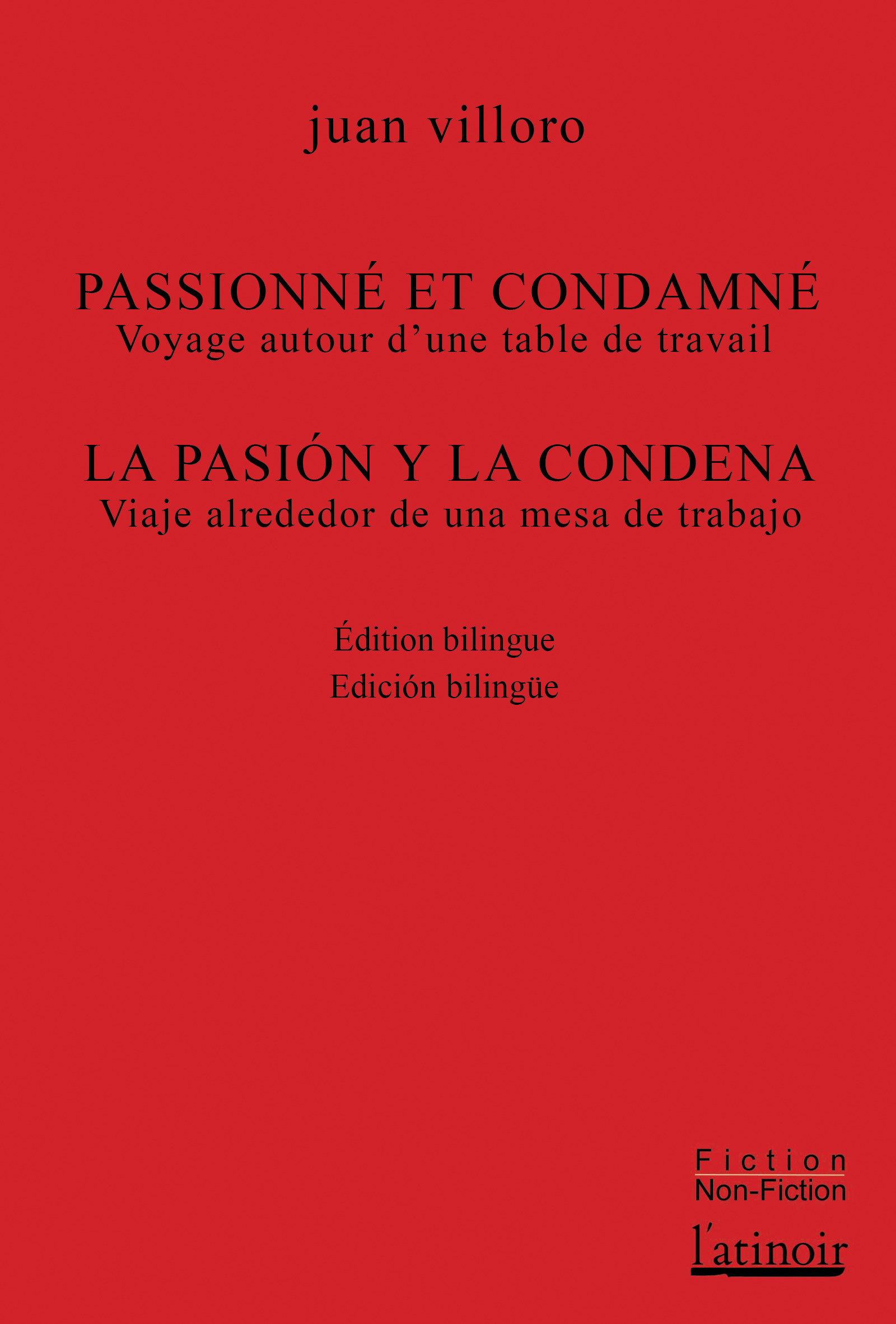 ebook cover of Passionné et condamné / La pasión y la condena, by Juan Villoro