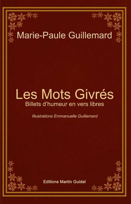 Couverture ebook de Les Mots givrés, de Marie Paule Guillemard