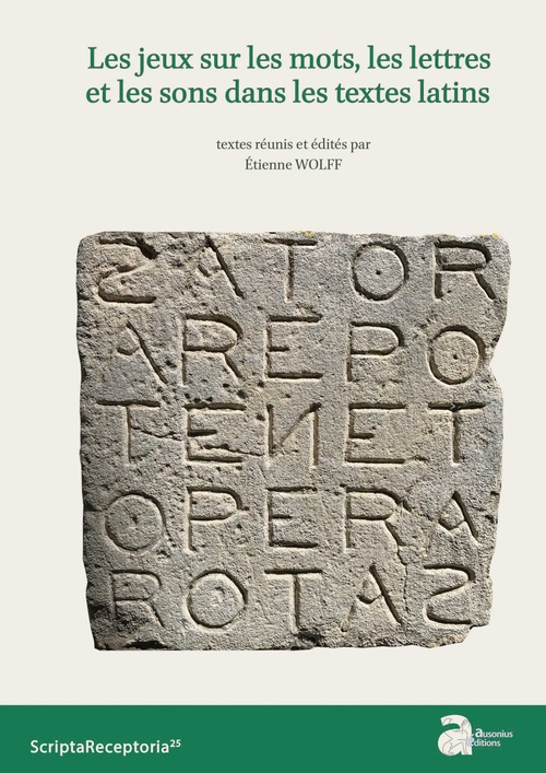 ebook cover of Les jeux sur les mots, les lettres et les sons dans les textes latins, by