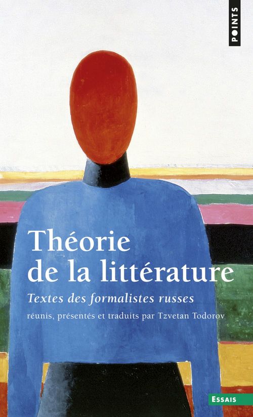 Couverture ebook de Théorie de la littérature. Textes des Formalistes, de Todorov Tzvetan
