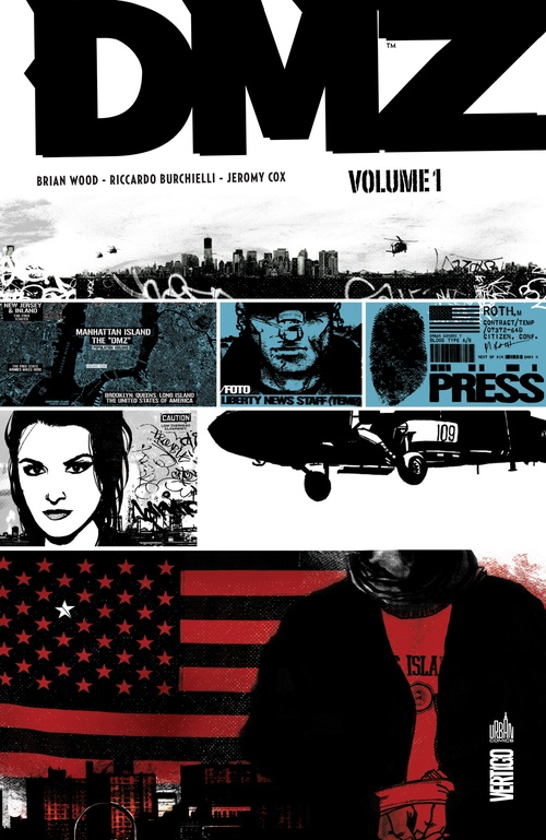 Couverture ebook de DMZ intégrale - Tome 1, de Brian Wood