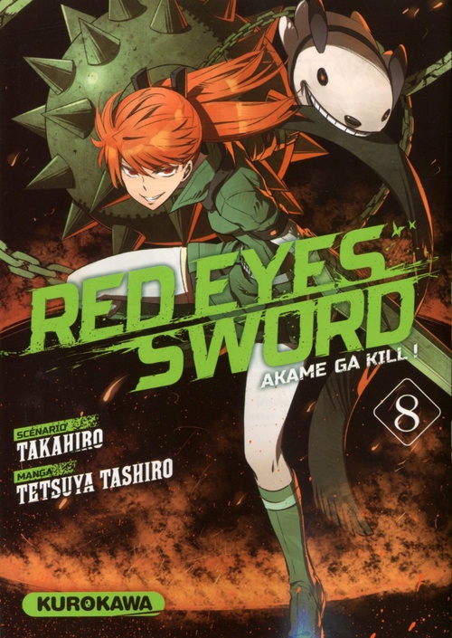 Couverture ebook de Red Eyes Sword Akame Ga Kill ! - Tome 8, de Takahiro, Tetsuya Tashiro