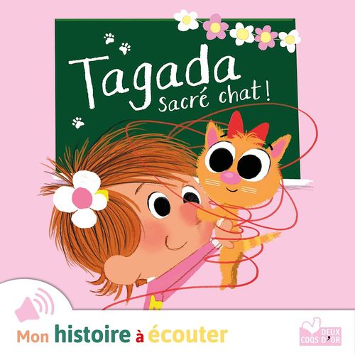 audiobook cover of Tagada sacré chat !, by Isabelle Jouve-Gaudin
