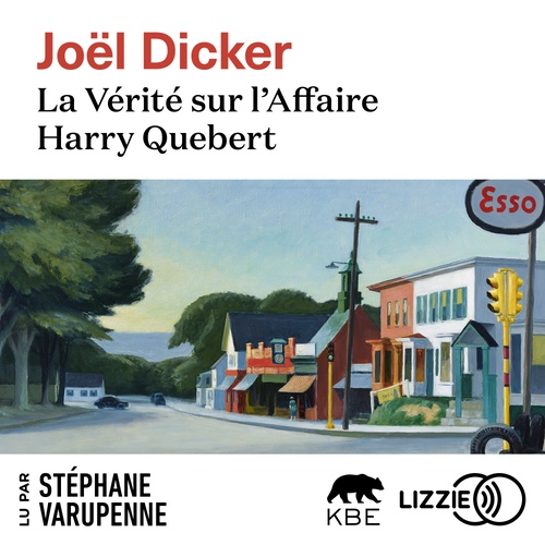 audiobook cover of La Vérité sur l'affaire Harry Quebert, by Joël Dicker