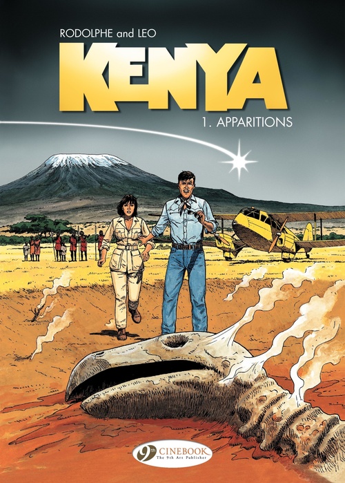 Couverture ebook de Kenya - Volume 1 - Apparitions, de Léo, Rodolphe