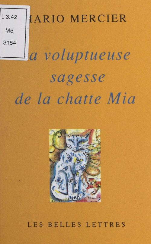 ebook cover of La voluptueuse sagesse de la chatte Mia, by Mario Mercier