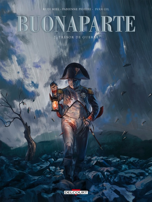 Couverture ebook de Buonaparte T02 - Trésor de guerre, de Fabienne Pigiere