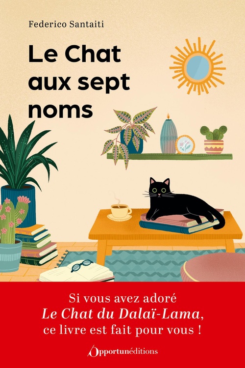 ebook cover of Le Chat aux sept noms, by Federico Santaiti