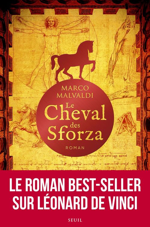 ebook cover of Le Cheval des Sforza, by Marco Malvaldi