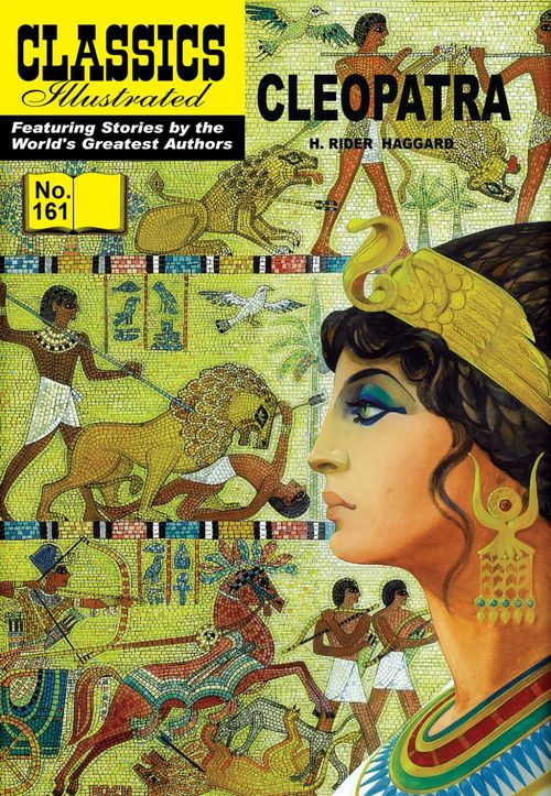 ebook cover of Cleopatra, by H. Rider Haggard