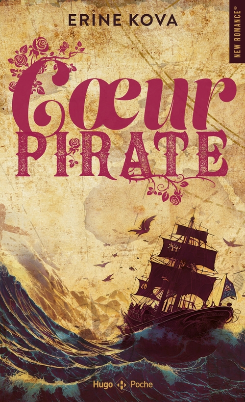 ebook cover of Coeur pirate, by Erine Kova