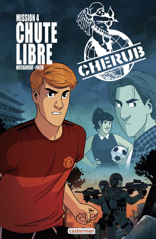 Couverture ebook de Cherub, la BD (Mission 4) - Chute libre, de Robert Muchamore, Baptiste Payen