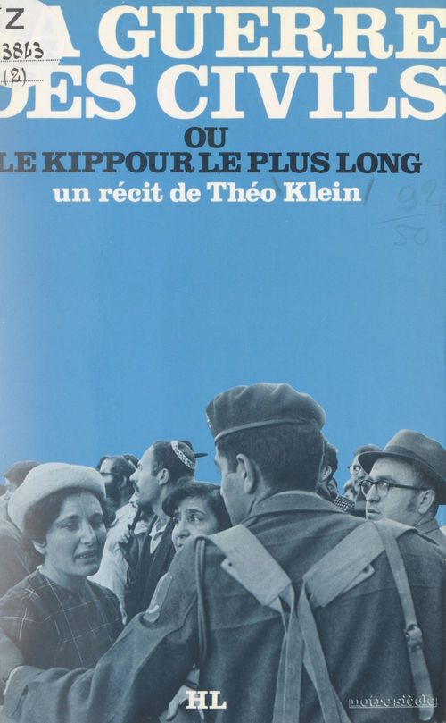 Couverture ebook de La guerre des civils, de Théo Klein