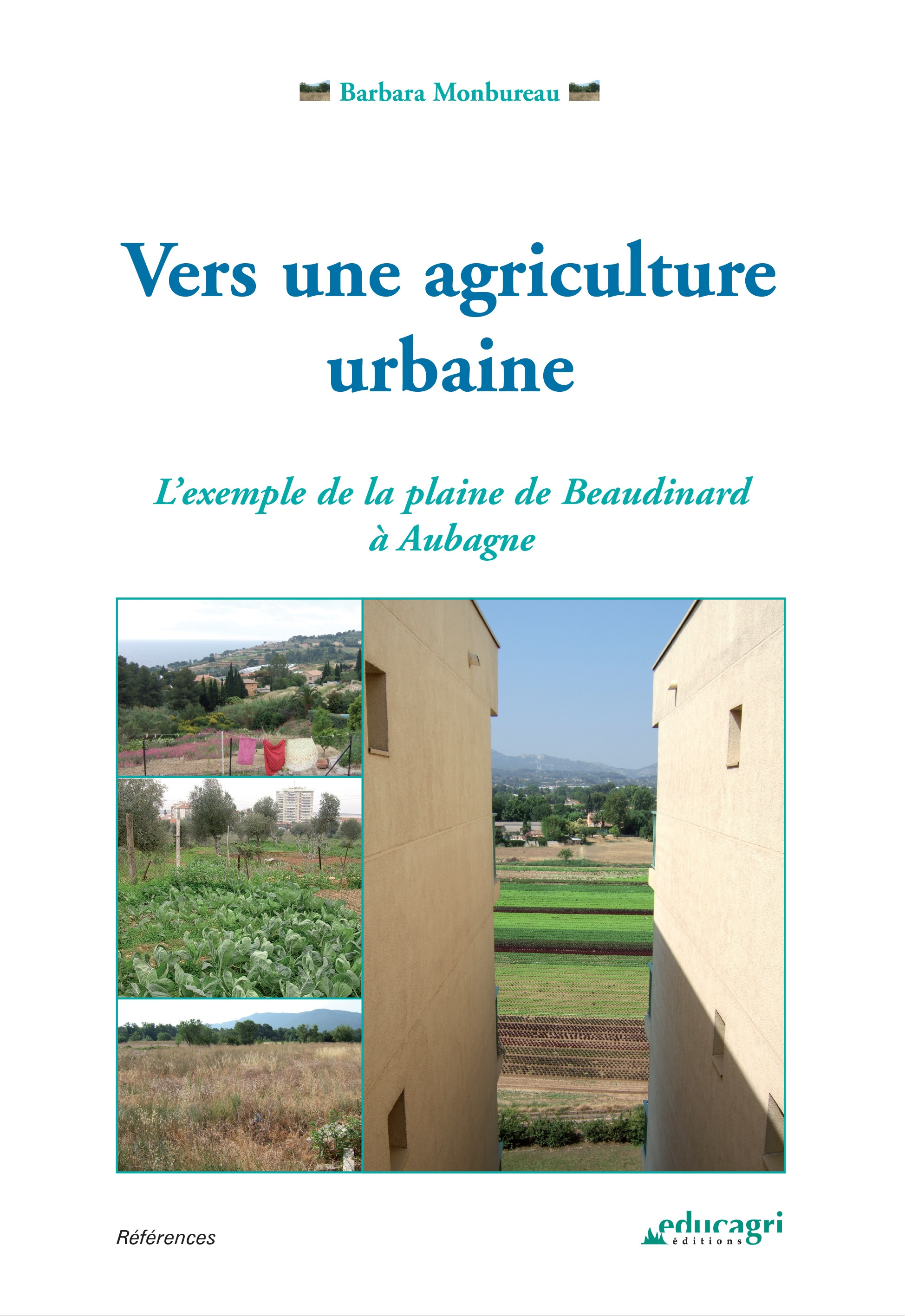 Couverture ebook de Vers une agriculture urbaine (ePub), de Barbara Monbureau