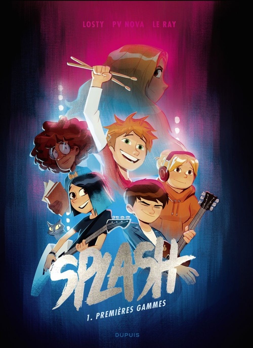 ebook cover of Splash - Tome 1 - Premières gammes, by Adrien Le ray, Antoine Losty, Pv nova