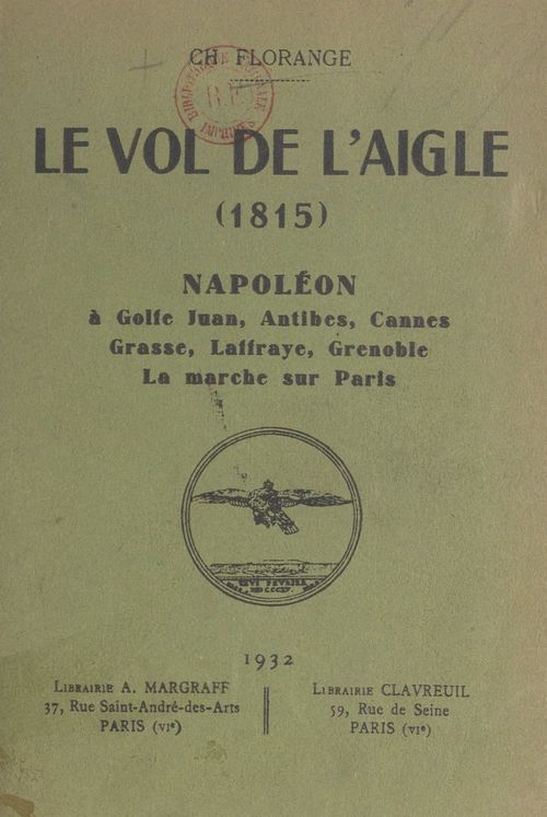 ebook cover of Le vol de l'Aigle, 1815, by Charles Florange