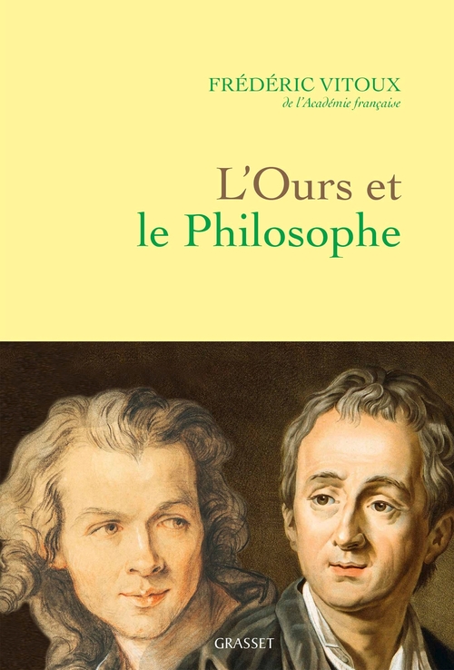 Couverture ebook de L'ours et le philosophe, de Frédéric Vitoux