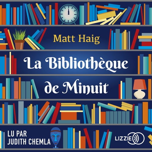 audiobook cover of La Bibliothèque de minuit, by Matt Haig