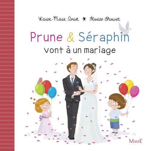 ebook cover of Prune et Séraphin vont à un mariage, by Karine-Marie Amiot, Florian Thouret