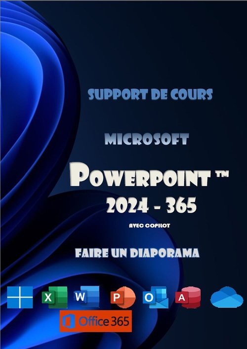 ebook cover of Microsoft Powerpoint 2024 - 365, by Joël Green